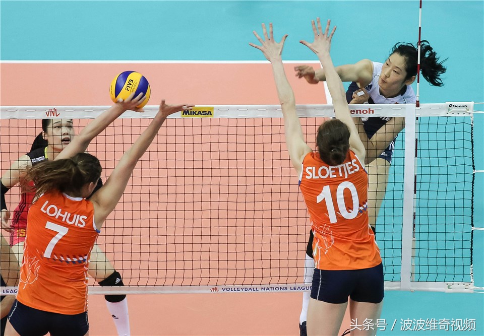 郎平替安家杰复仇荷兰！朱婷对轰重炮啥结果，得分破纪录实力碾压