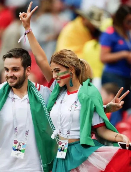 2019年伊朗女球迷,伊朗女球迷最美时刻