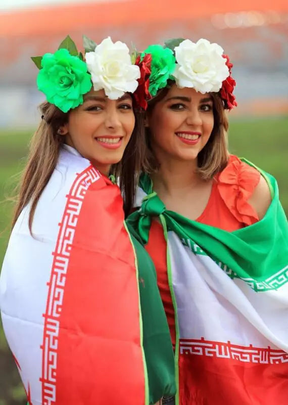 2019年伊朗女球迷,伊朗女球迷最美时刻