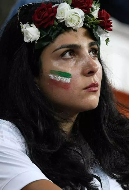 2019年伊朗女球迷,伊朗女球迷最美时刻