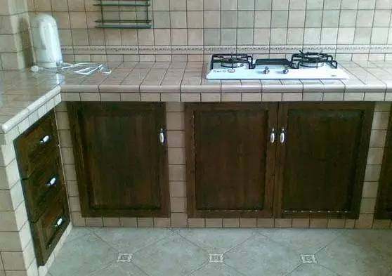 怎样自己用砖砌橱柜,整体橱柜和砖砌橱柜价格对比