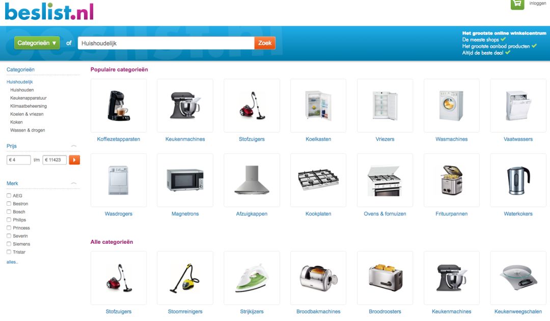 荷兰的比价网站大汇总!学习荷兰人省钱之道,省出1个亿不是问题!
