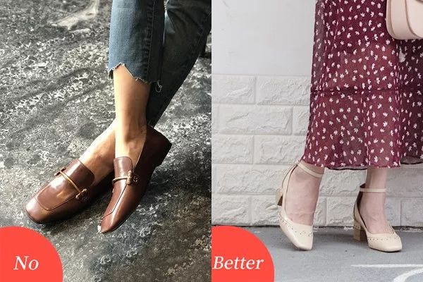 39码穿什么鞋子显脚小,什么鞋子显脚大