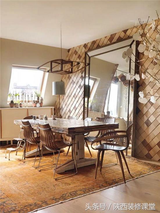 雕刻木板装修家,室内设计木板之间的差距