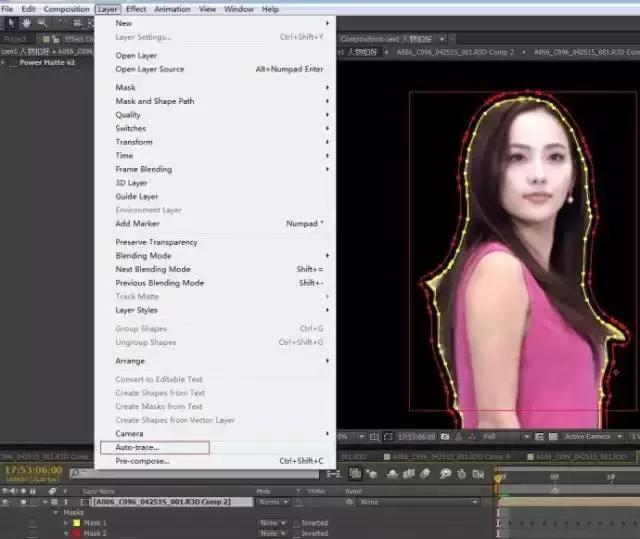 ae抠图jojo,ae笔刷抠图教程