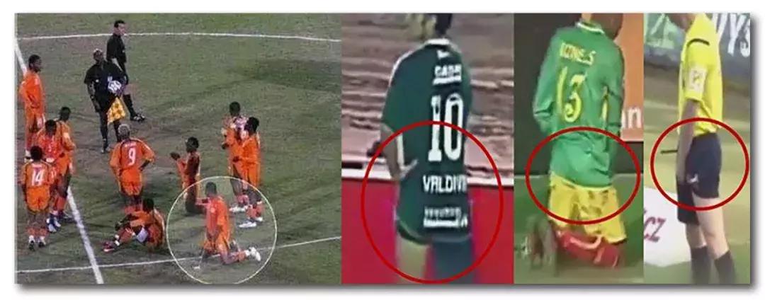 为什么足球场上的球员吐口水,足球场上吐痰不嫌脏吗