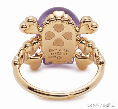 dior骷髅珠宝,迪奥骷髅头戒指