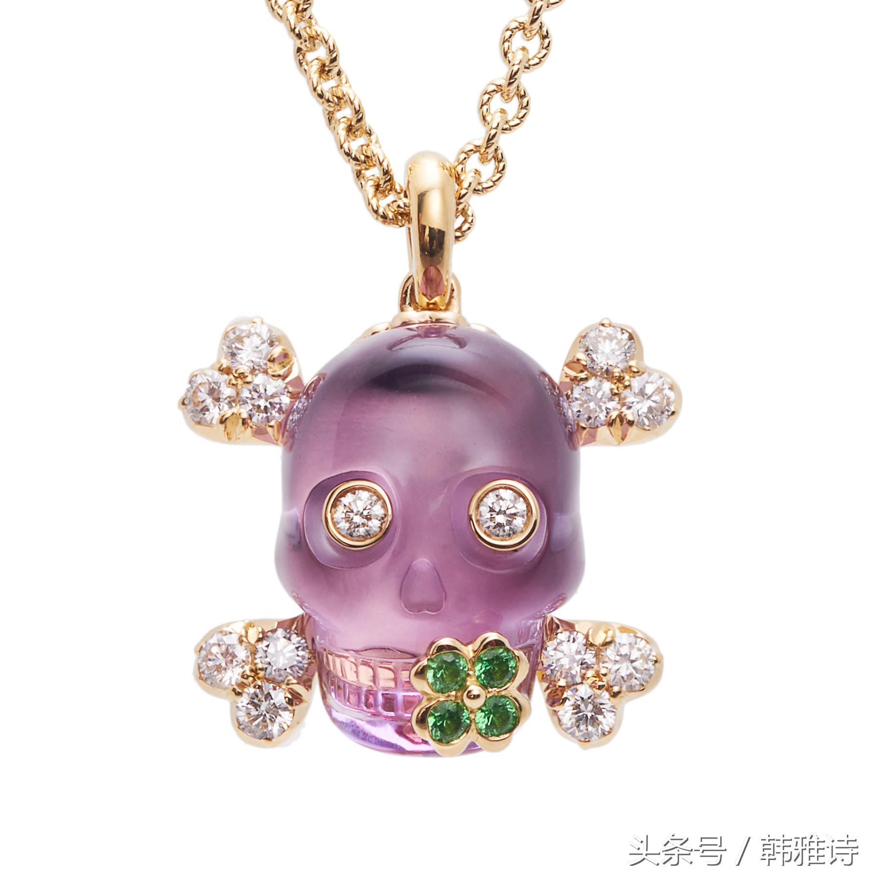 dior骷髅珠宝,迪奥骷髅头戒指