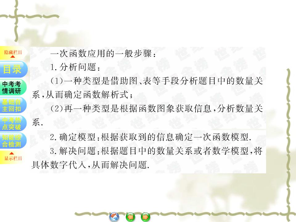 一次函数考点归纳及例题详解,初中数学一次函数解题方法与技巧