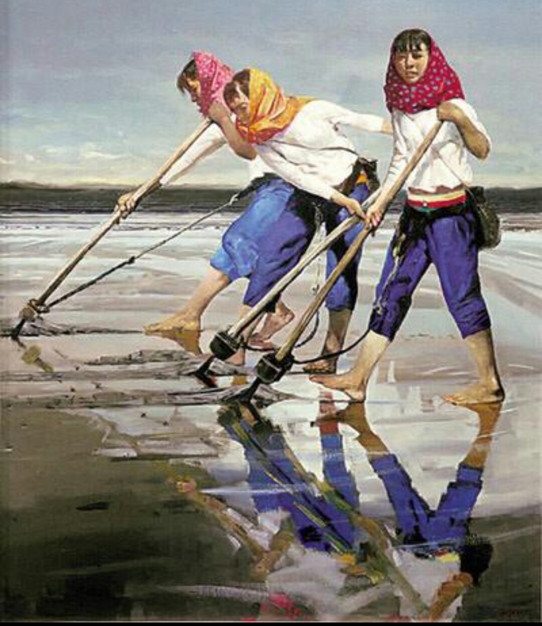 福建民俗奇观夫妻路上遇到不相识，崇武古城探秘三大渔女之惠安女