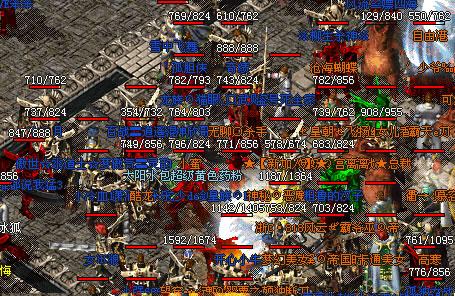 爆笑总结：传奇里那些各类型的玩家们