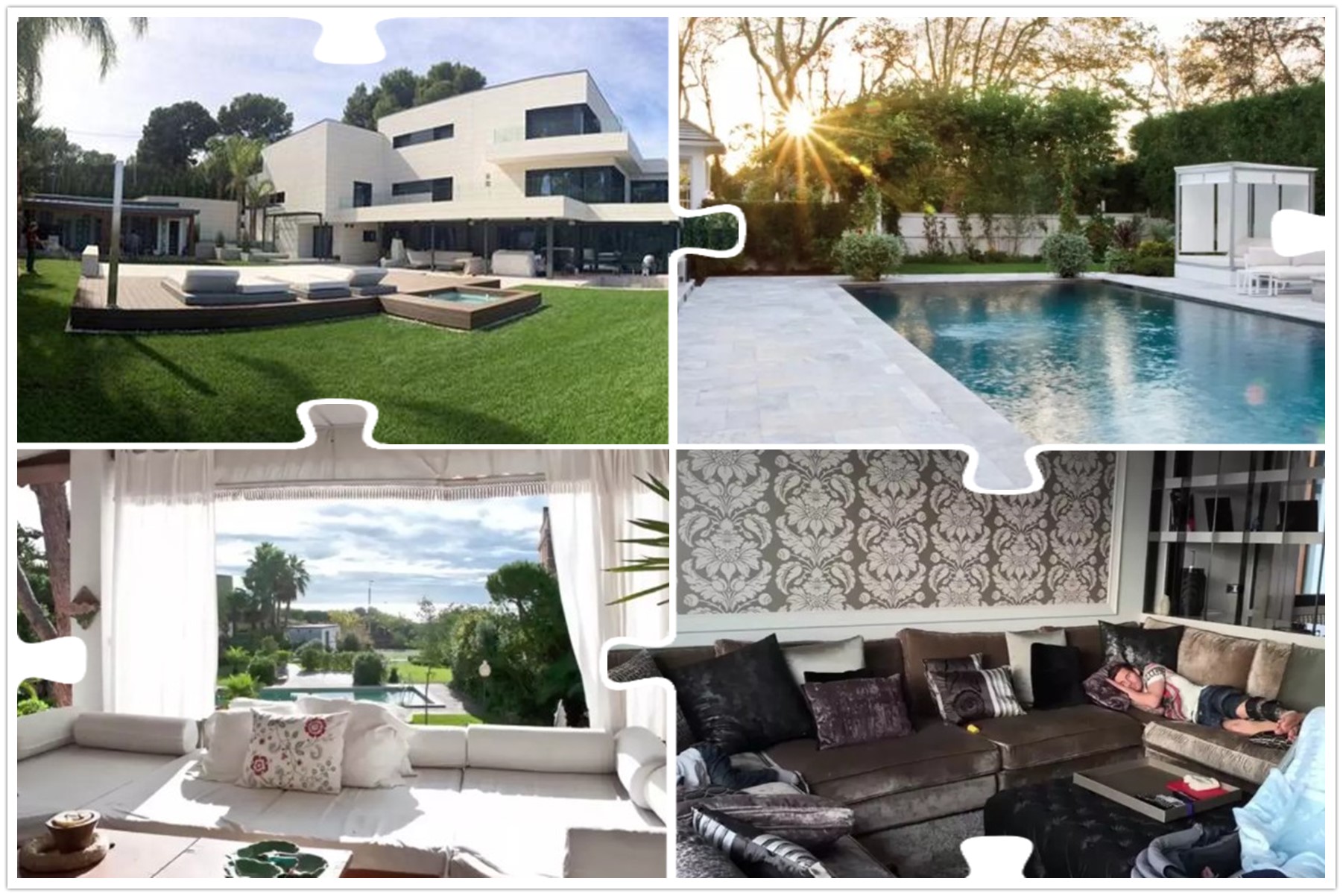 足球球星的豪宅豪车,贫民窟足球巨星排名