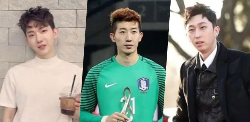 韩国队门将赵贤佑撞脸一群韩星，难道这才是韩国的真・大众脸？