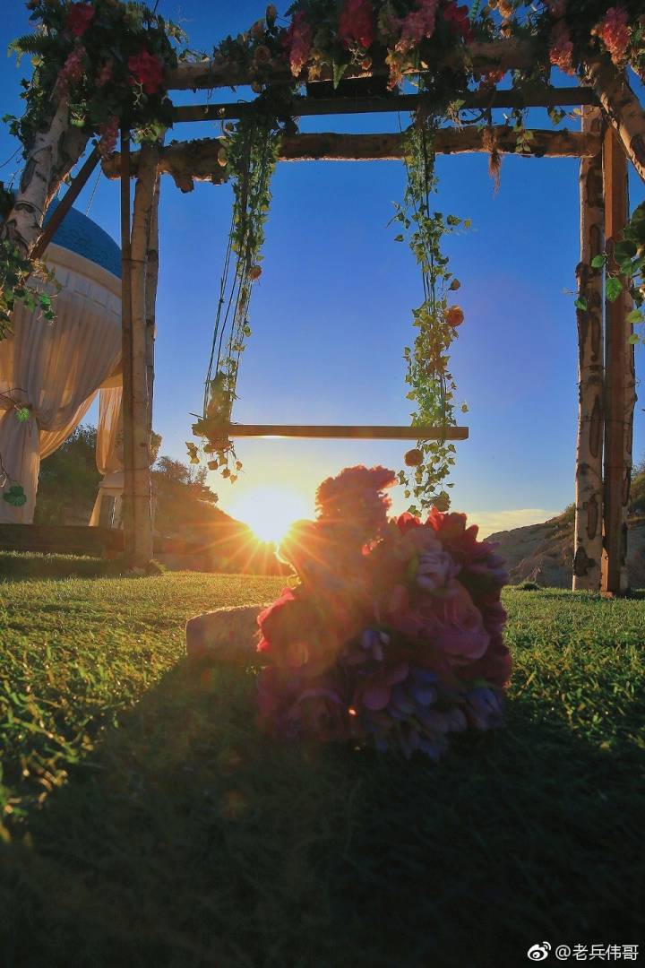 夏日的大连三寰牧场,大连三寰牧场和英歌石植物园