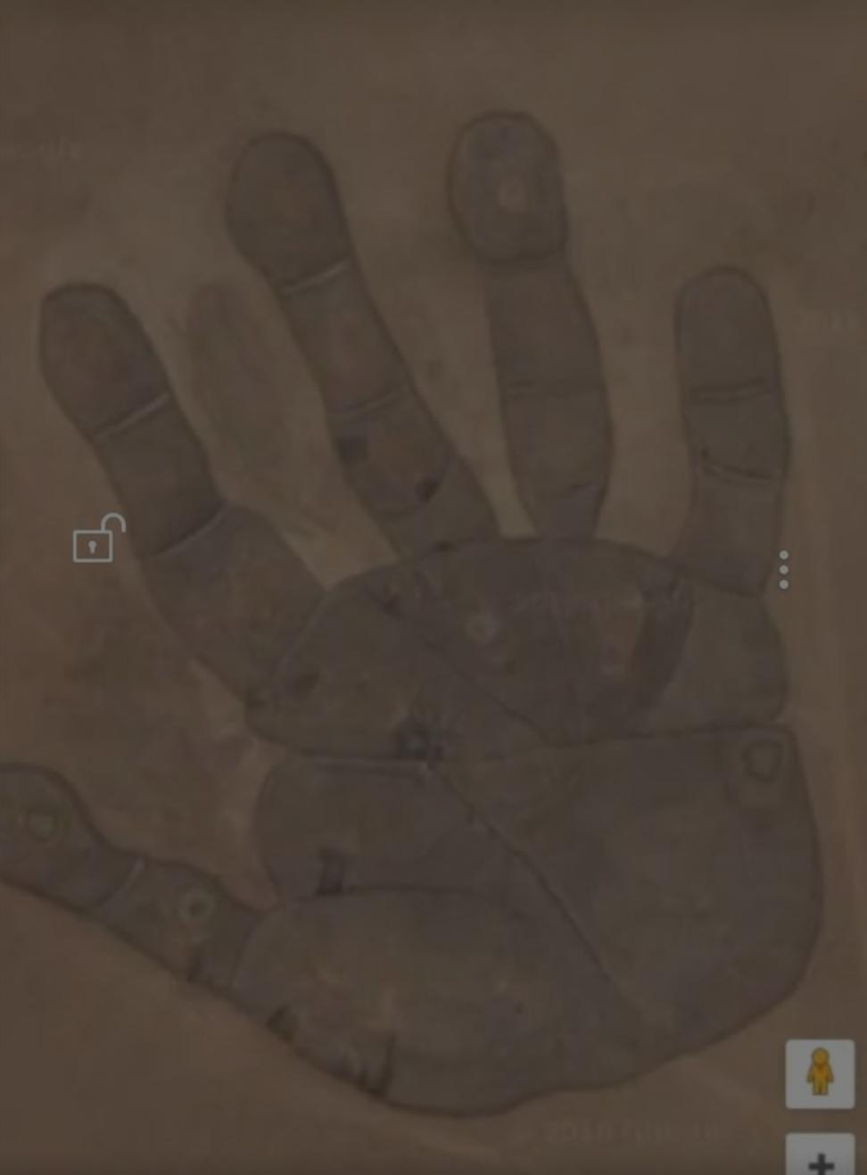 内蒙古巨型手掌怎么回事,内蒙古巨大手掌