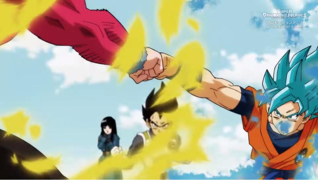 龙珠超白神悟空vs勇次郎,超蓝悟空vs超级龙珠英雄