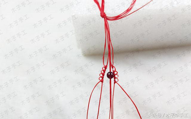 红绳戒指编法简单大气,红绳蝴蝶戒指编法教程