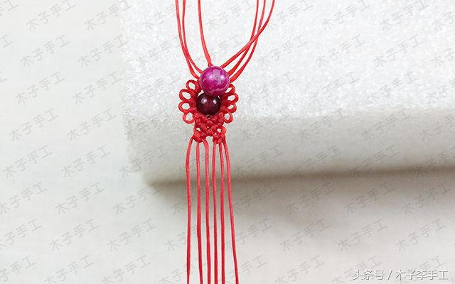 红绳戒指编法简单大气,红绳蝴蝶戒指编法教程