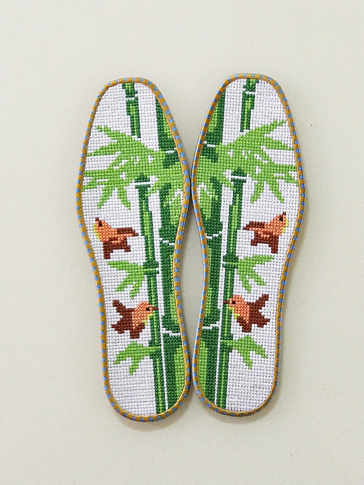 十字绣鞋垫花样图案大全新款,半成品十字绣鞋垫多少钱一双