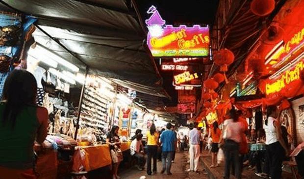 泰国曼谷夜店好去处,泰国夜晚的酒吧街