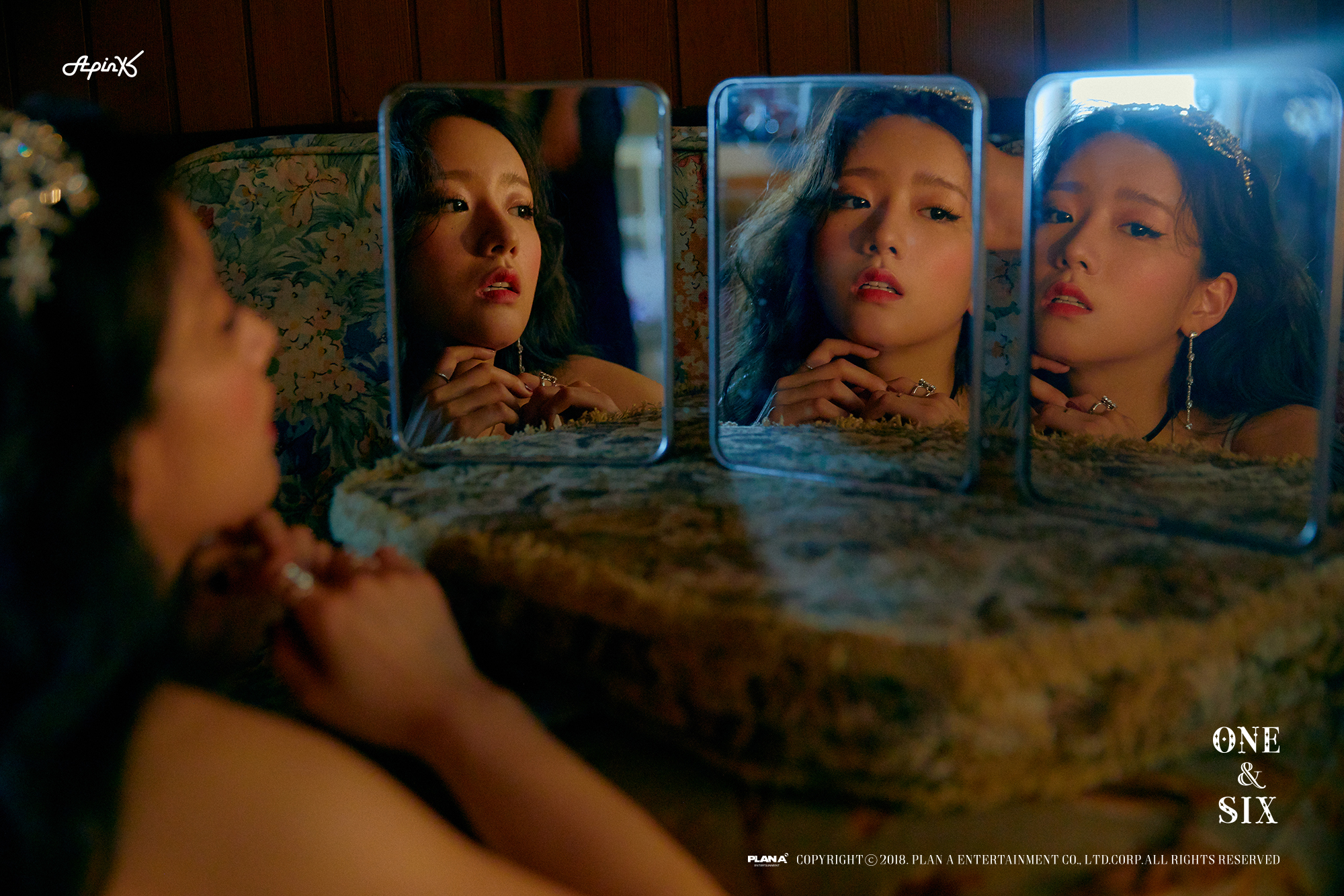 apink最新回归打歌舞台,一点都没有apink专辑开箱