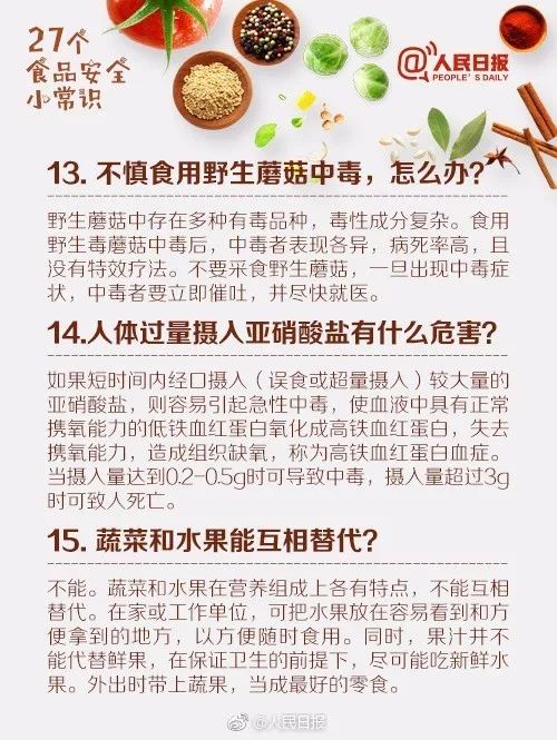 食品安全常识普及力度,最新关于食品安全的宣传