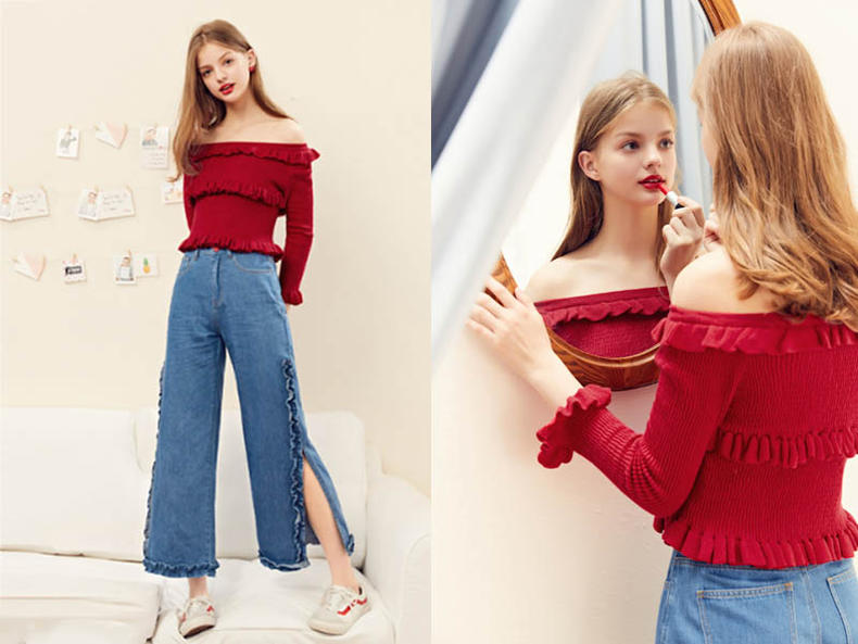 平胸的人穿什么裙子好,成熟平胸女性穿搭