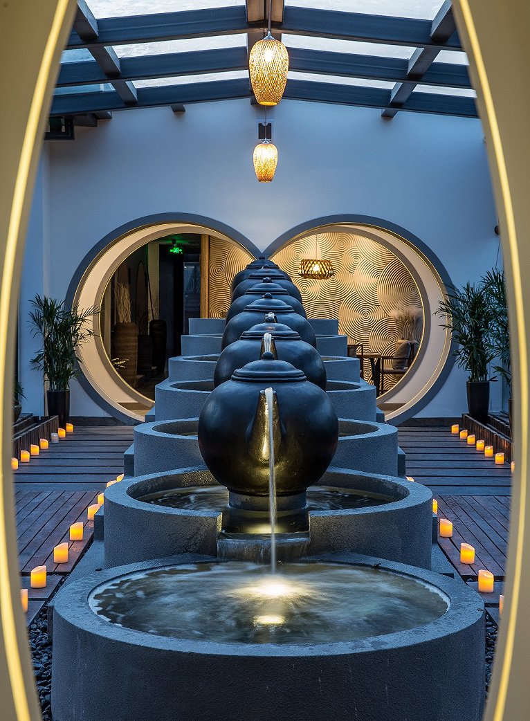 室内设计茶室,茶空间设计侘寂风格