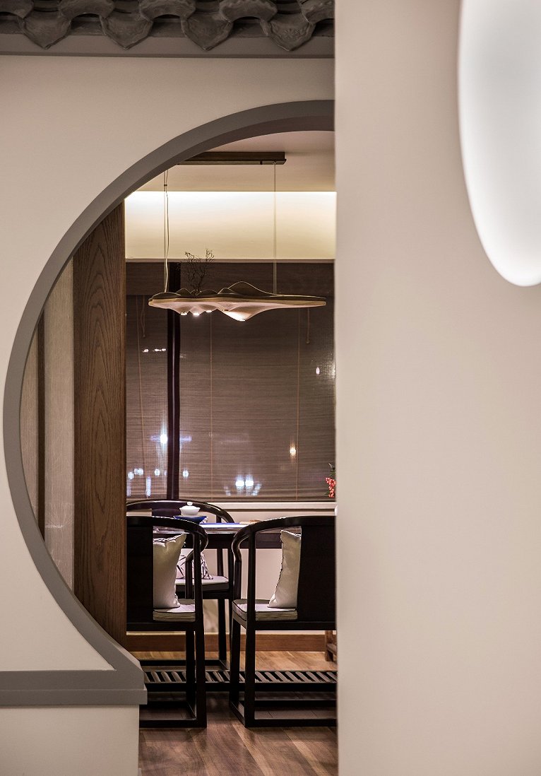 室内设计茶室,茶空间设计侘寂风格