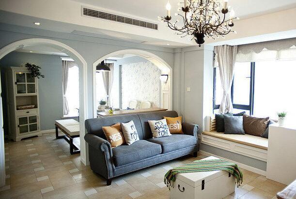 横梁不做吊顶处理效果图,客厅有横梁不做吊顶怎么简单吊顶