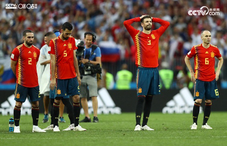世界杯出局,西班牙足球世界杯2019
