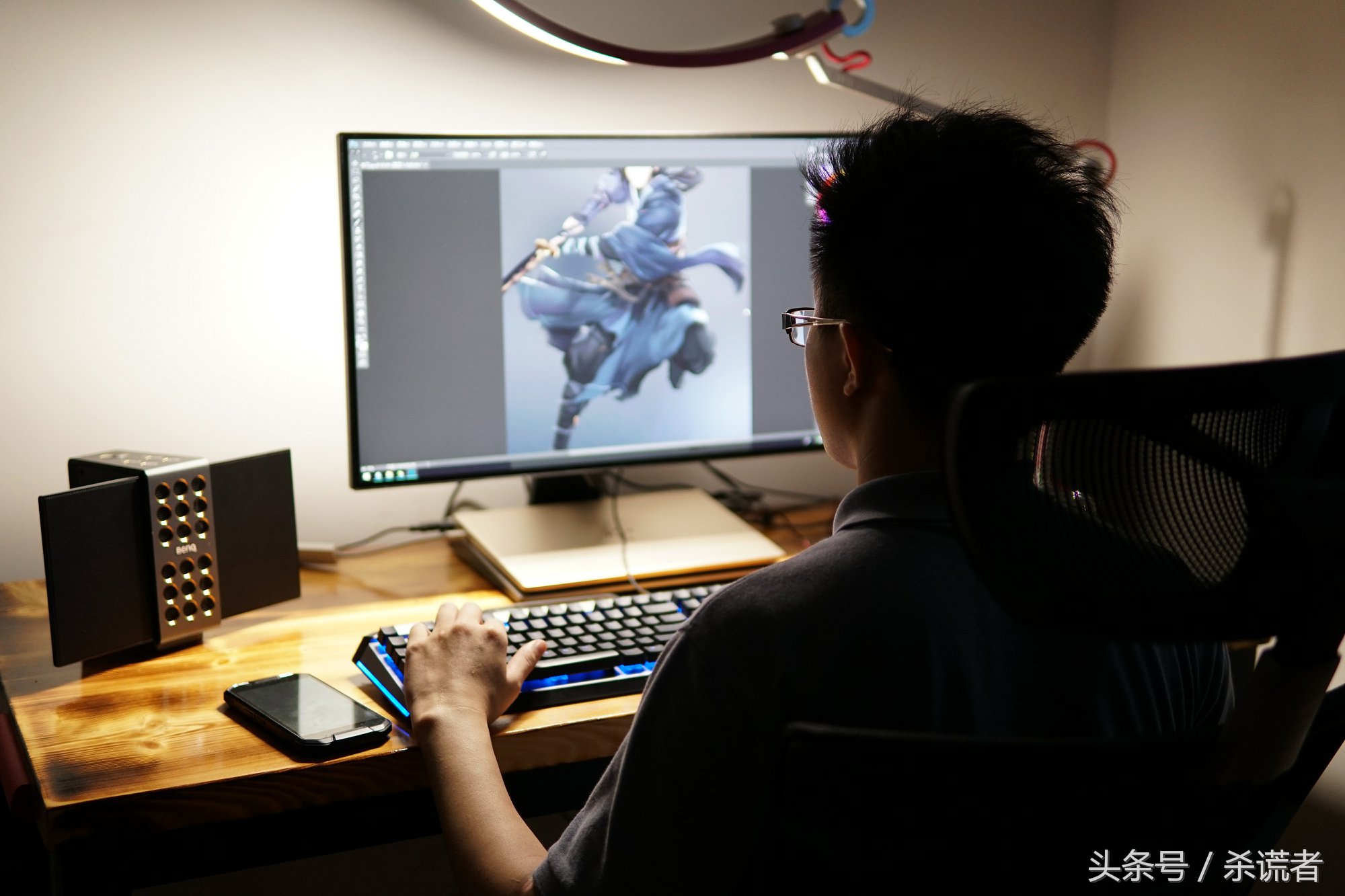 明基pd3220u专业显示器体验,明基PD2706U设计显示器