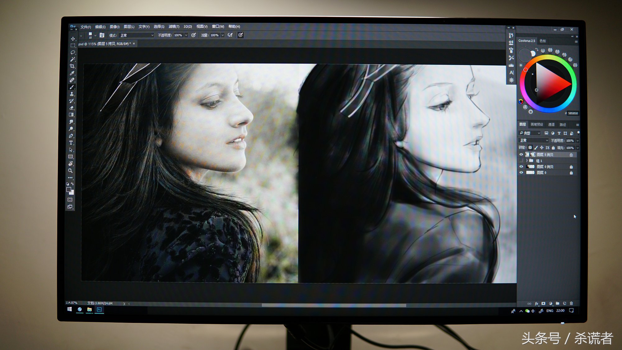 明基pd3220u专业显示器体验,明基PD2706U设计显示器