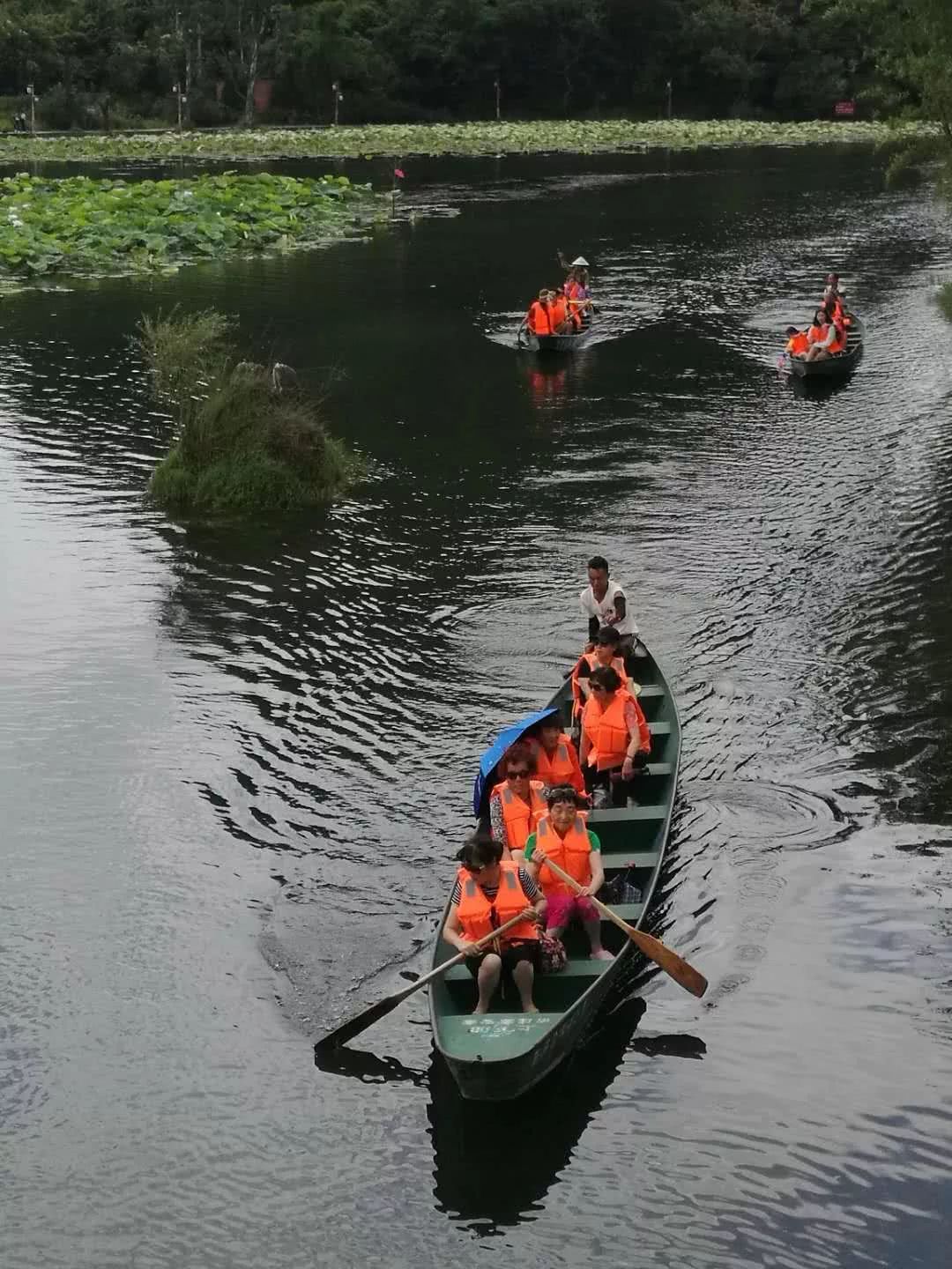 大理首发团乘昆楚大高铁昨日抵达普者黑