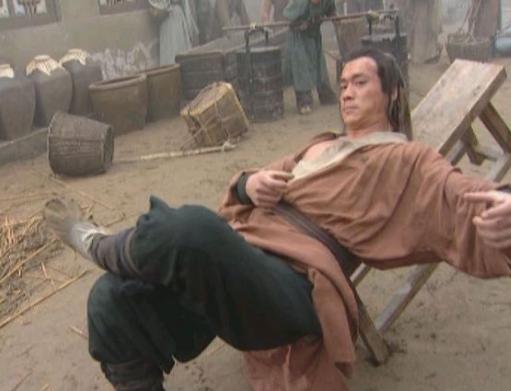 丁海峰水浒传精彩片段,武松丁海峰打醉拳现场版