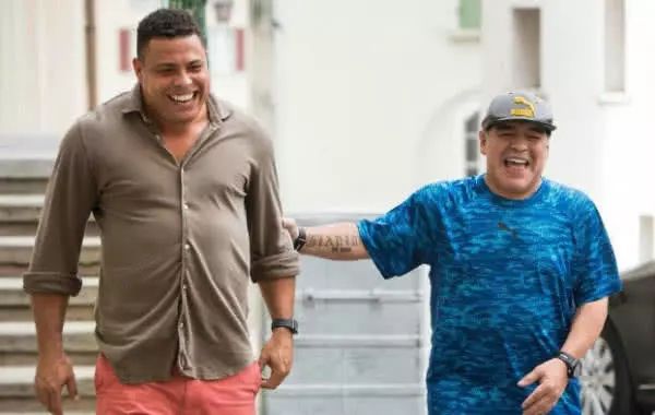 马拉多纳大罗克里斯蒂亚诺,马拉多纳与小罗