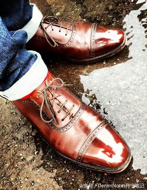 固特异牛皮大底制作过程,固特异鞋底缝制教程