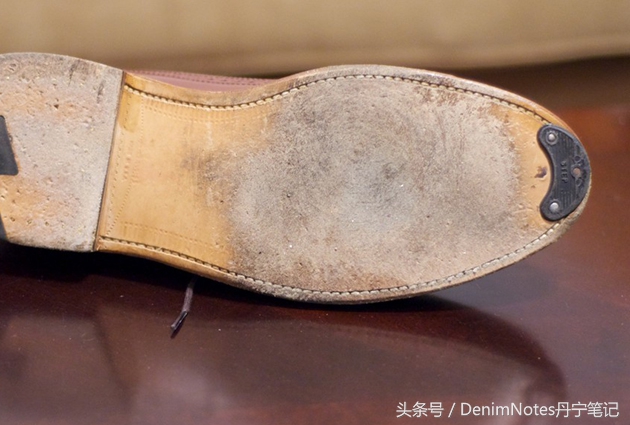 固特异牛皮大底制作过程,固特异鞋底缝制教程