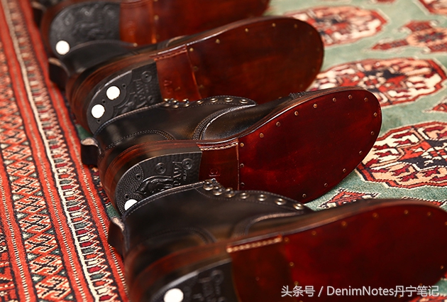 固特异牛皮大底制作过程,固特异鞋底缝制教程