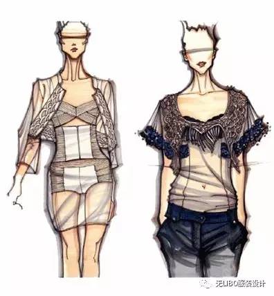 马克笔手绘服装设计教程正面,马克笔服装设计手绘教程视频
