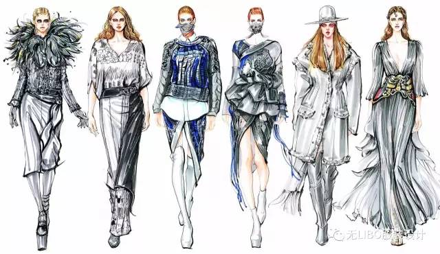 马克笔手绘服装设计教程正面,马克笔服装设计手绘教程视频