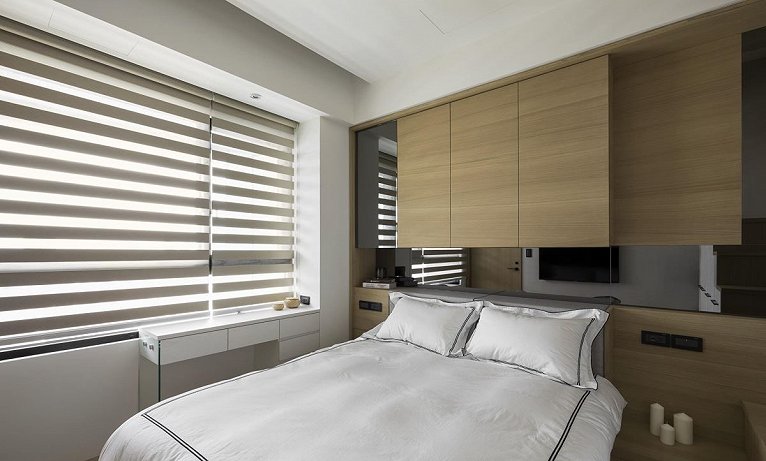 小户型错层2步台阶装修效果图,小户型错层空间设计