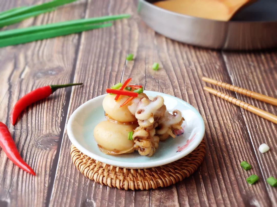 酱烧墨鱼仔正宗做法,酱焖墨鱼仔凉菜