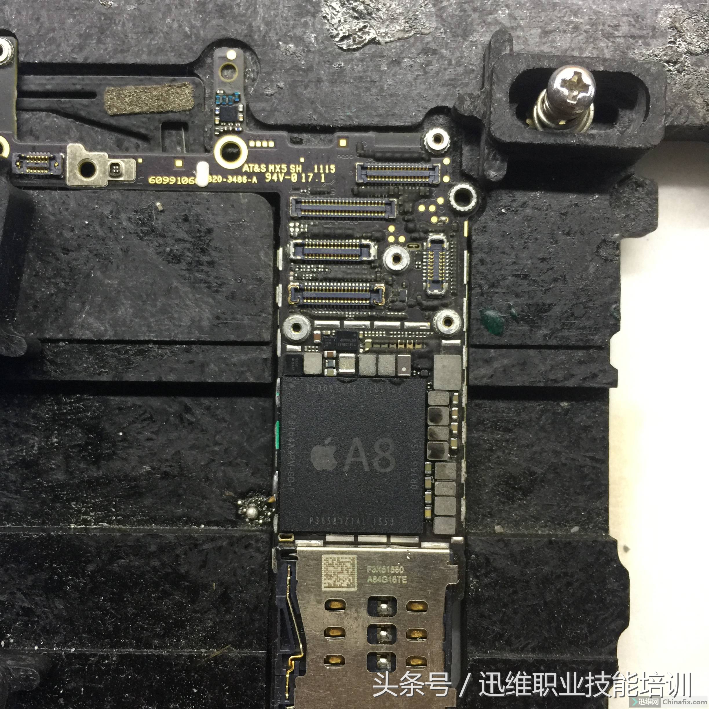 iphone主板cpu修了能用多久,iphone主板拆cpu