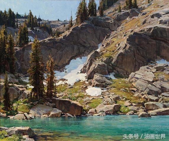 法国画家lucdidier风景油画欣赏,俄罗斯画家阿列克谢的风景油画