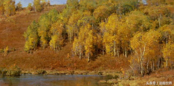 法国画家lucdidier风景油画欣赏,俄罗斯画家阿列克谢的风景油画