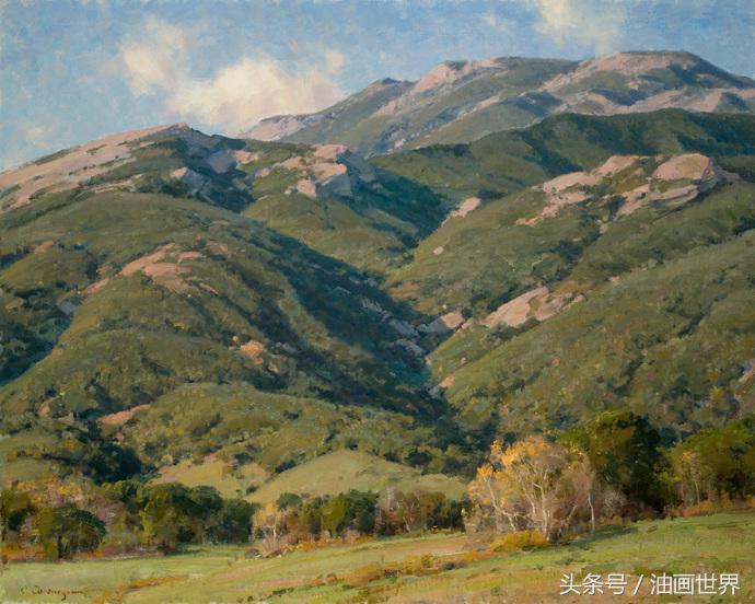 法国画家lucdidier风景油画欣赏,俄罗斯画家阿列克谢的风景油画