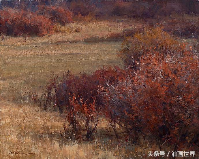 法国画家lucdidier风景油画欣赏,俄罗斯画家阿列克谢的风景油画