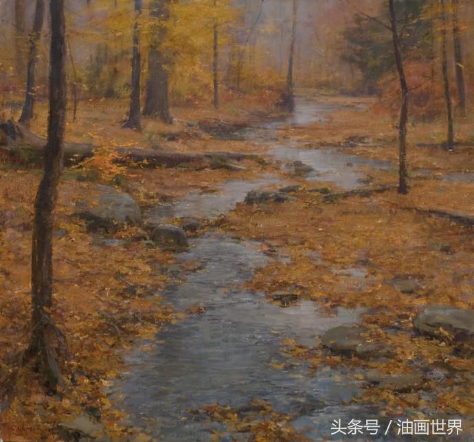 法国画家lucdidier风景油画欣赏,俄罗斯画家阿列克谢的风景油画