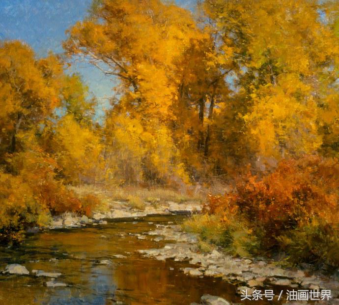 法国画家lucdidier风景油画欣赏,俄罗斯画家阿列克谢的风景油画